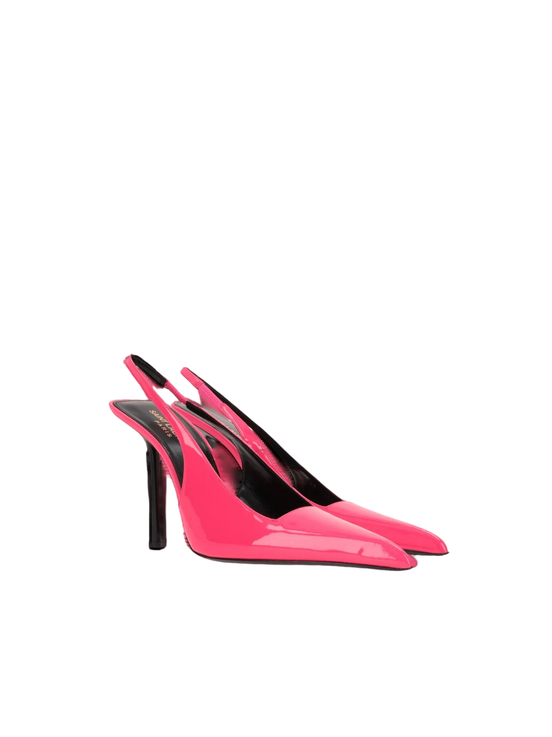 Kiss Patent Leather Slingbacks
