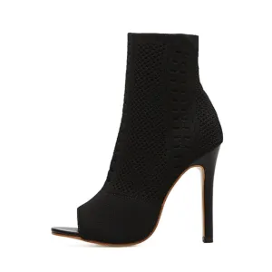 Knitted Ankle Boots