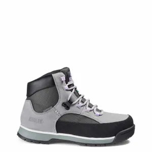 Kodiak Women's 6" Greb Classic Safety Work Boots, Waterproof Leather, Steel Toe & Composite Plate, Slip-Resistant, ComfortZone® Footbed | Sizes 5-11