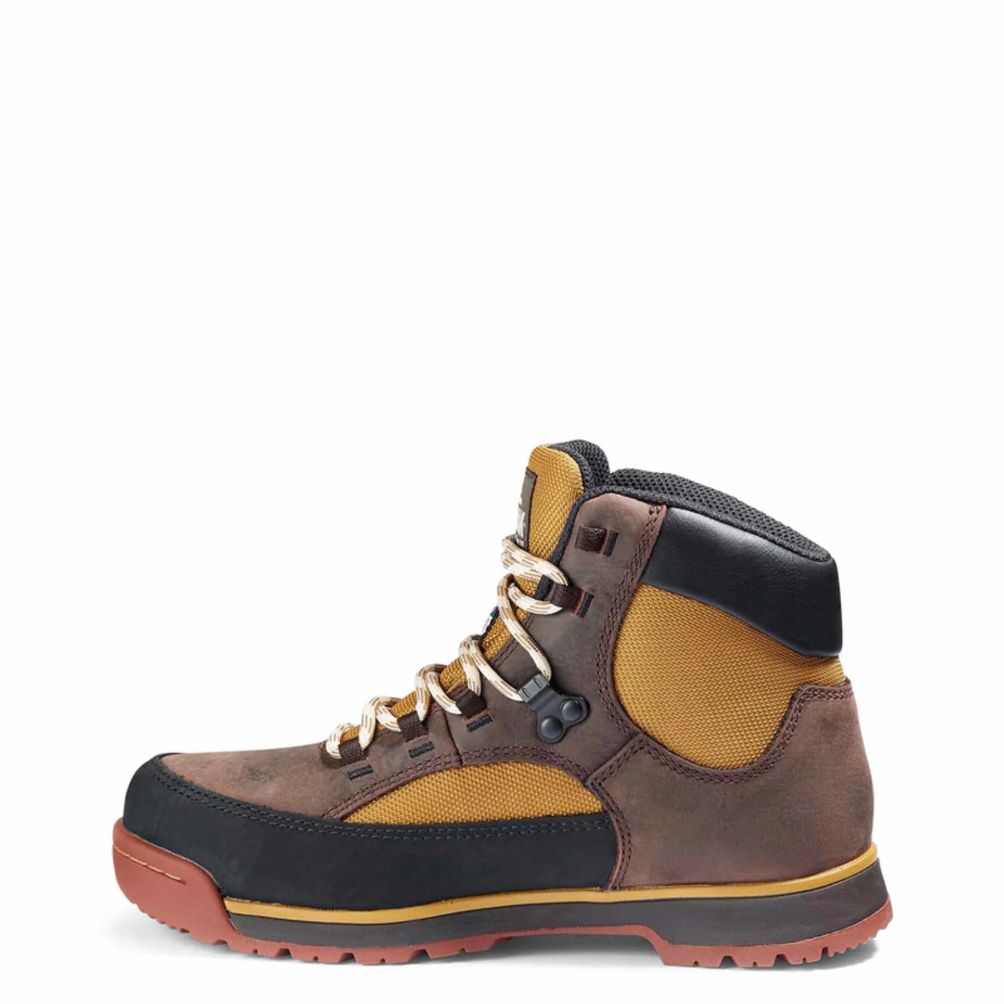 Kodiak Women's 6" Greb Classic Safety Work Boots, Waterproof Leather, Steel Toe & Composite Plate, Slip-Resistant, ComfortZone® Footbed | Sizes 5-11