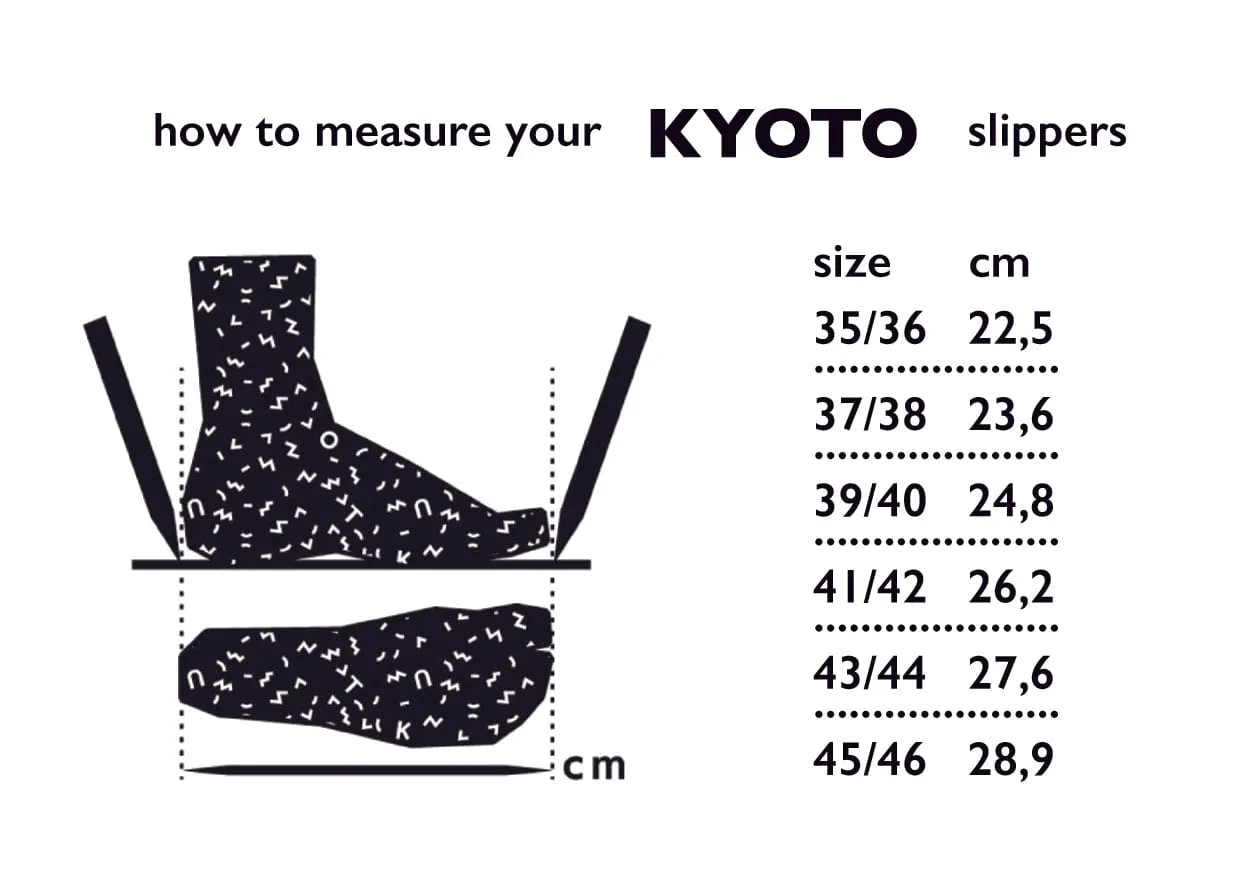 Kyoto Handmade Leather Slippers - Brown