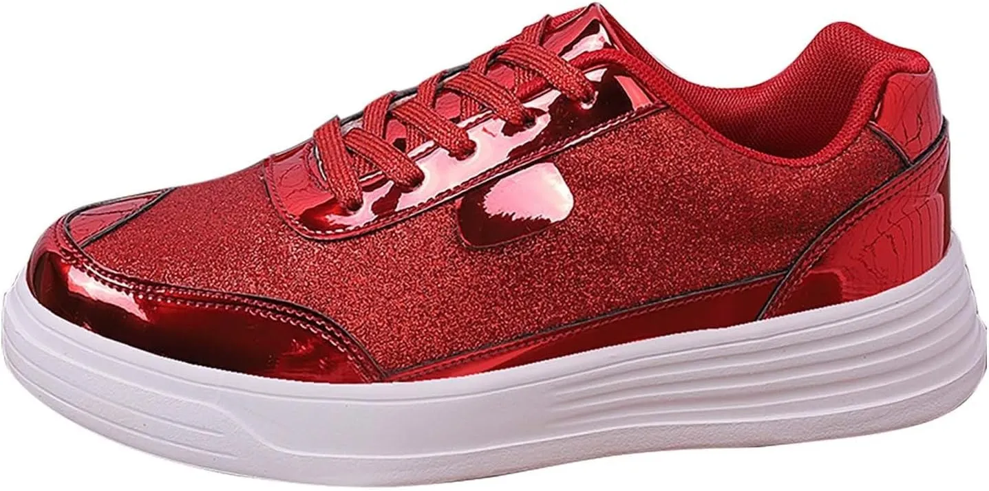 Ladies Fashion Solid Color Mesh Breathable Round Toe Lace Up Low Top Flat Women Shoes Wide