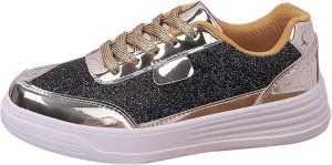 Ladies Fashion Solid Color Mesh Breathable Round Toe Lace Up Low Top Flat Women Shoes Wide