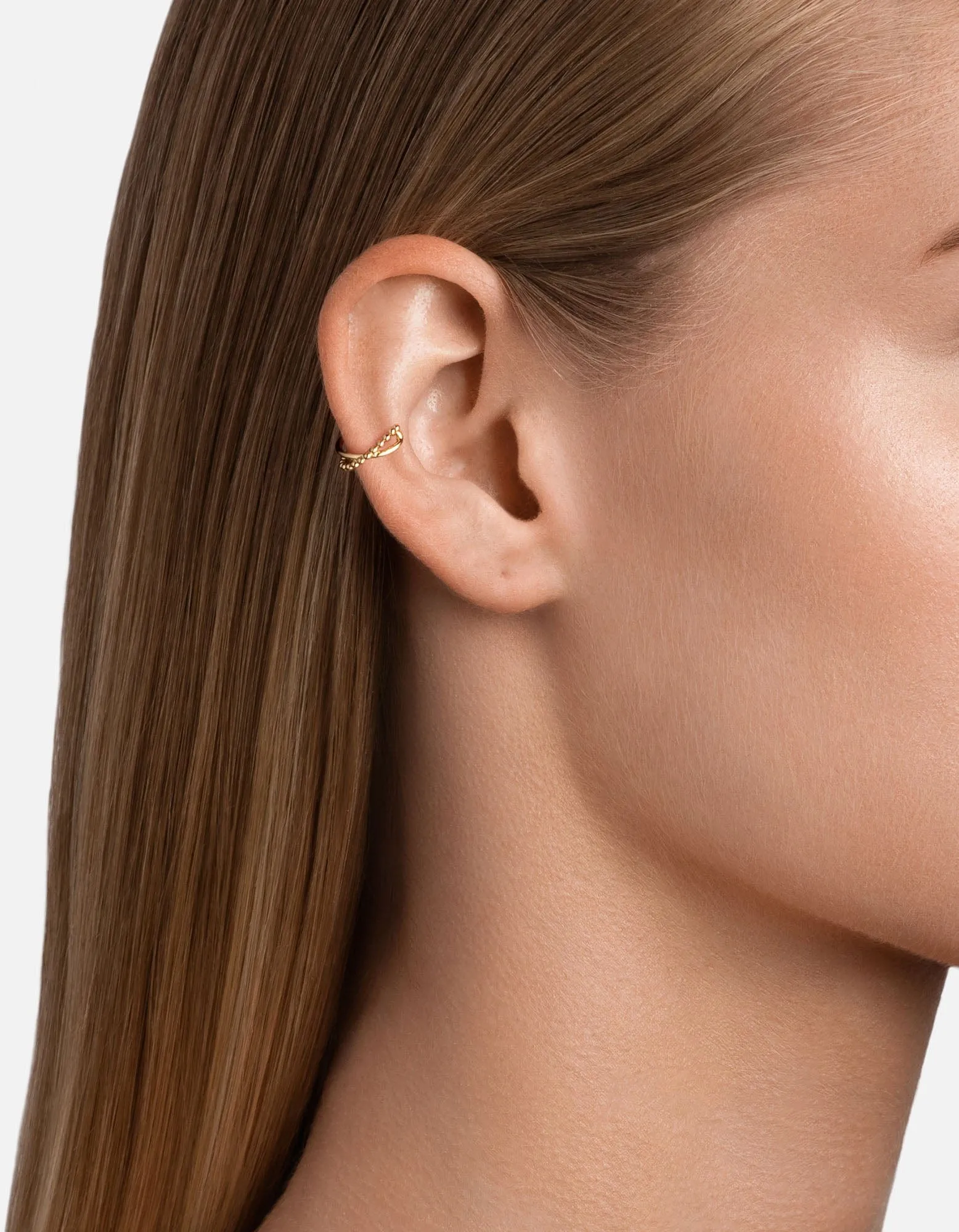 Lagos Ear Cuff, 14k Gold