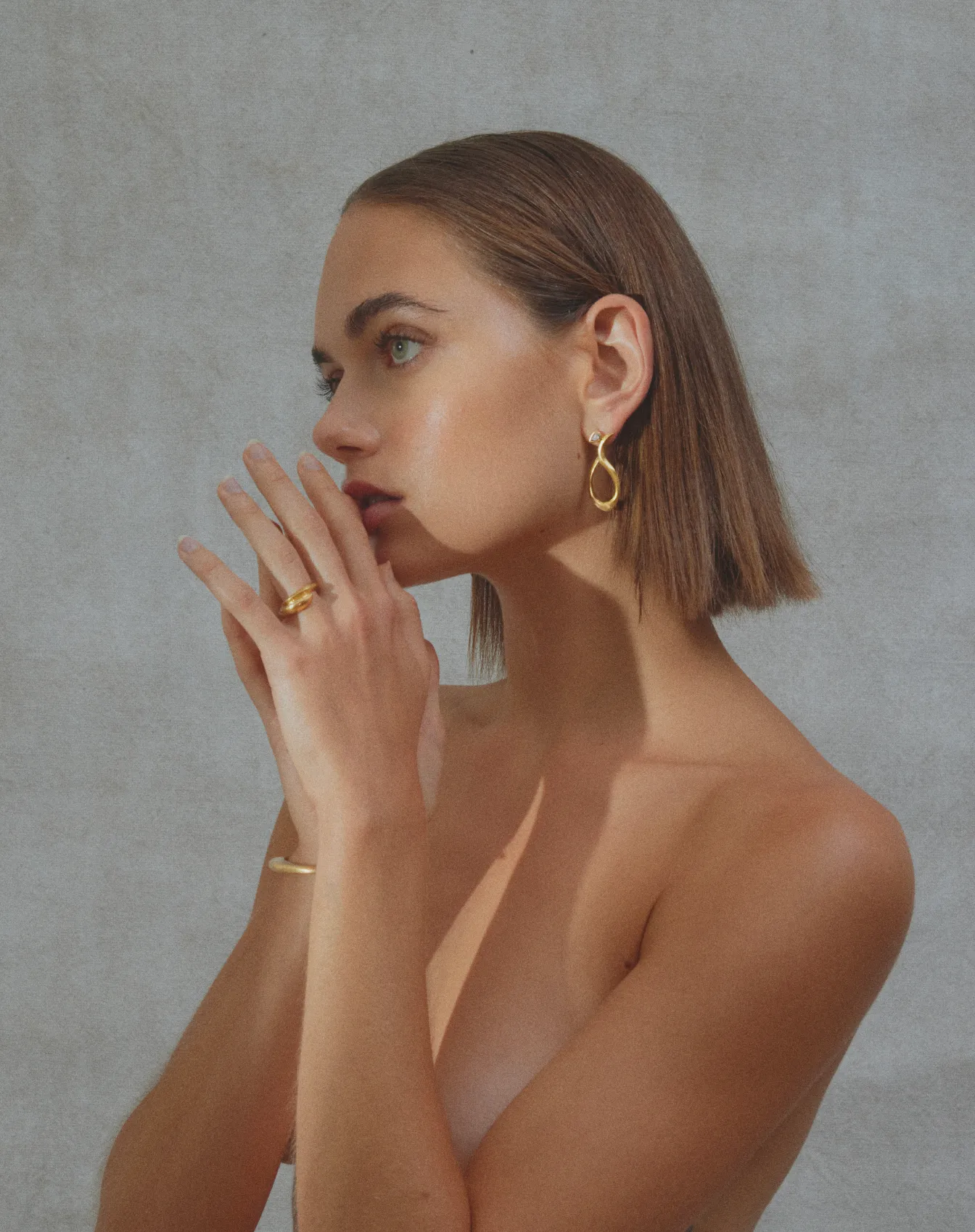 Large Sculptural Earrings