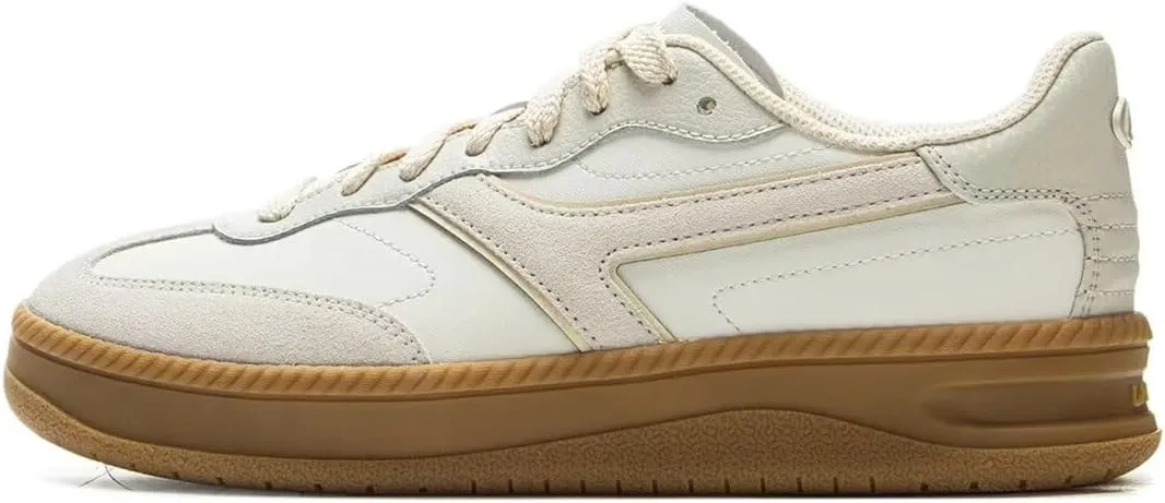LI-NING LN Ivy Women Casual Shoes Trendy Height Increasing Retro Shoes City Walk AGCV028