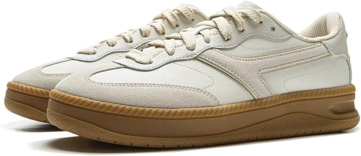 LI-NING LN Ivy Women Casual Shoes Trendy Height Increasing Retro Shoes City Walk AGCV028