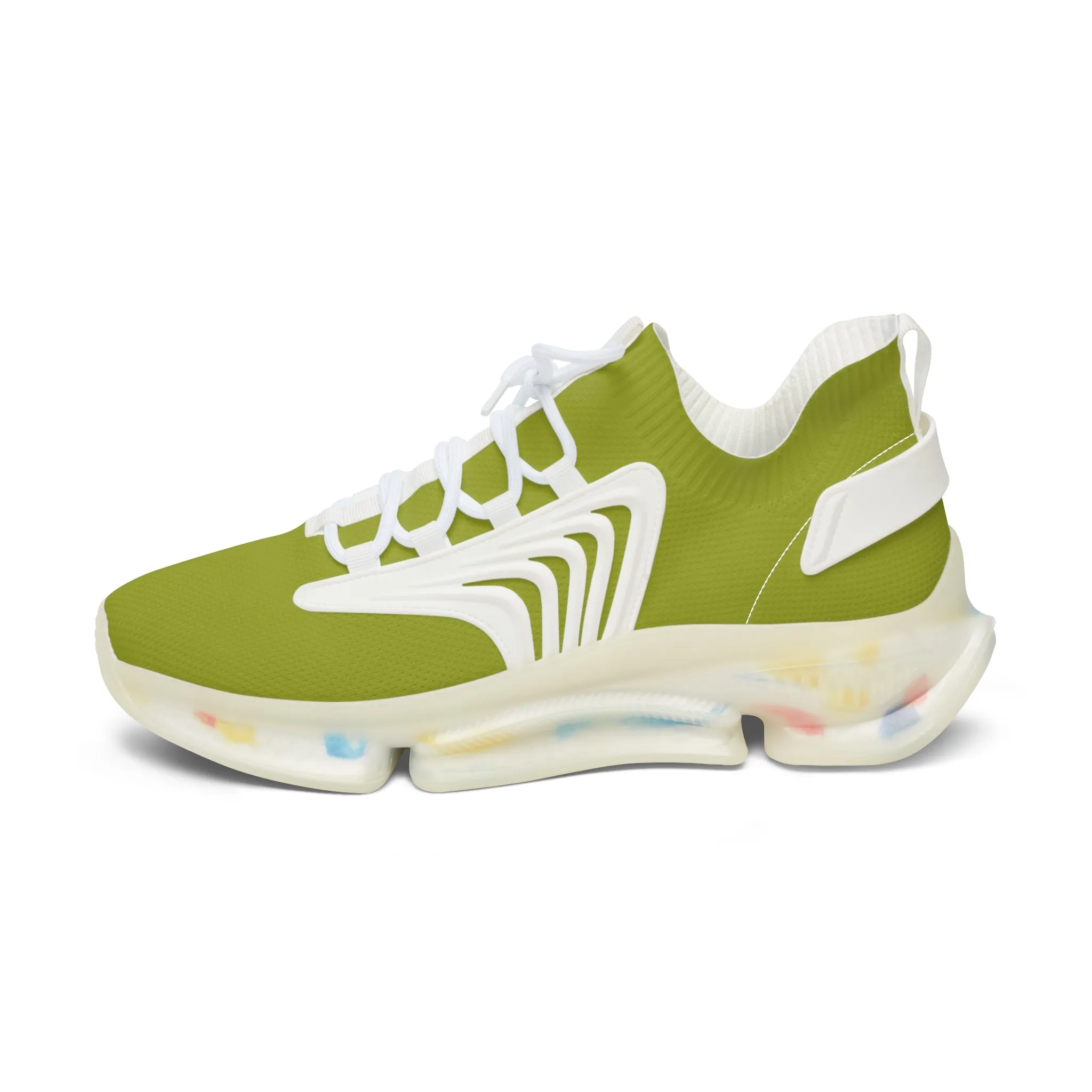 Lime Women's Mesh Sneakers