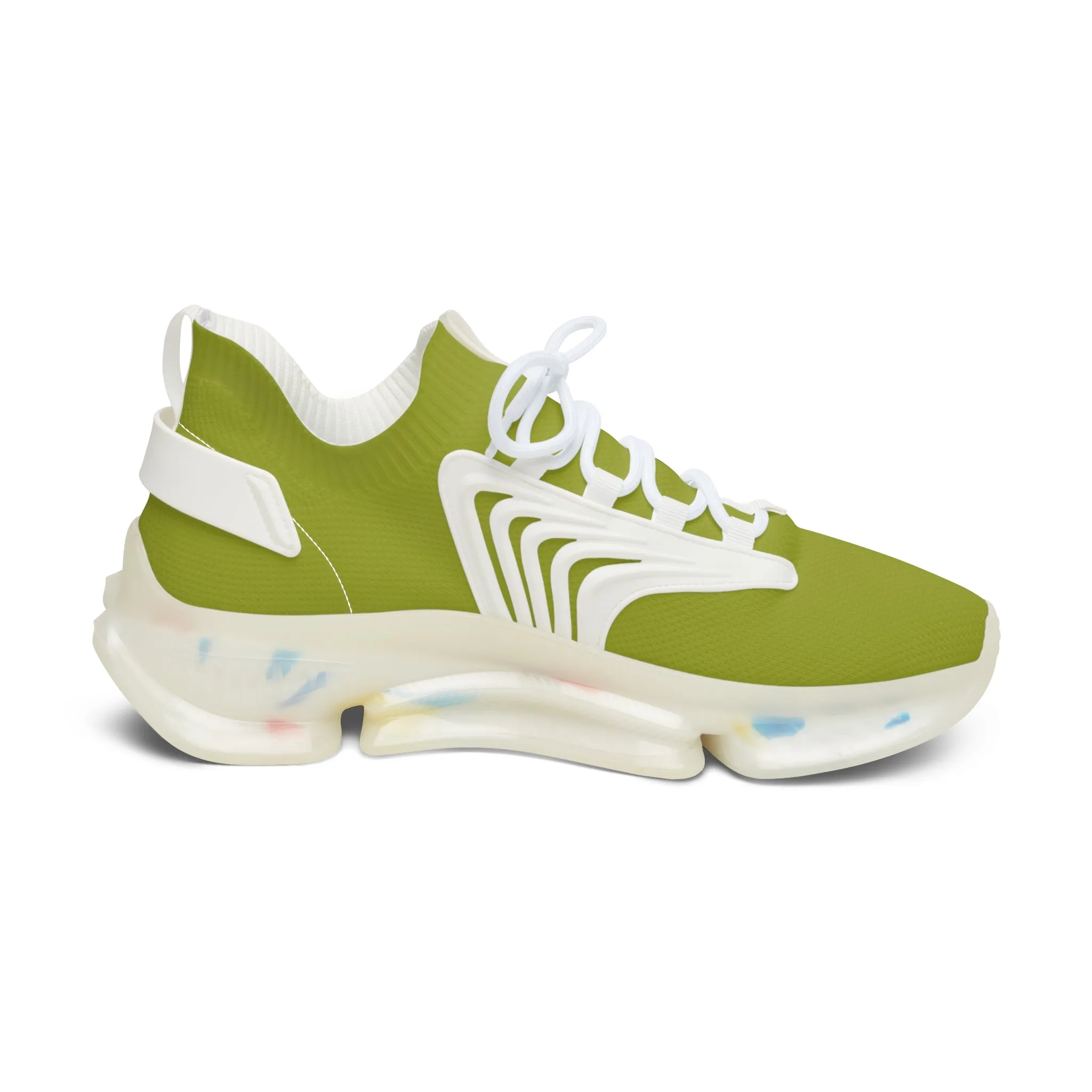 Lime Women's Mesh Sneakers