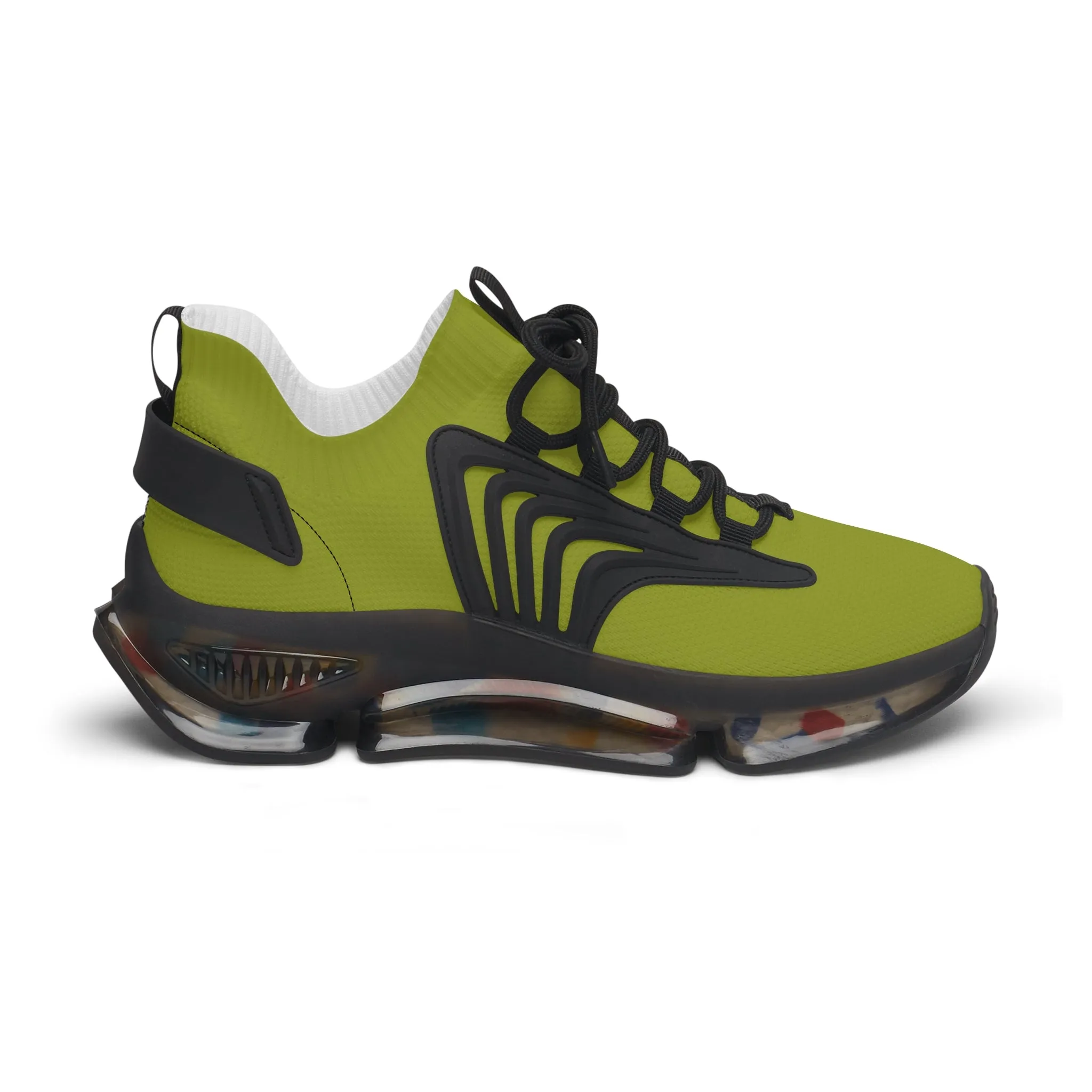 Lime Women's Mesh Sneakers