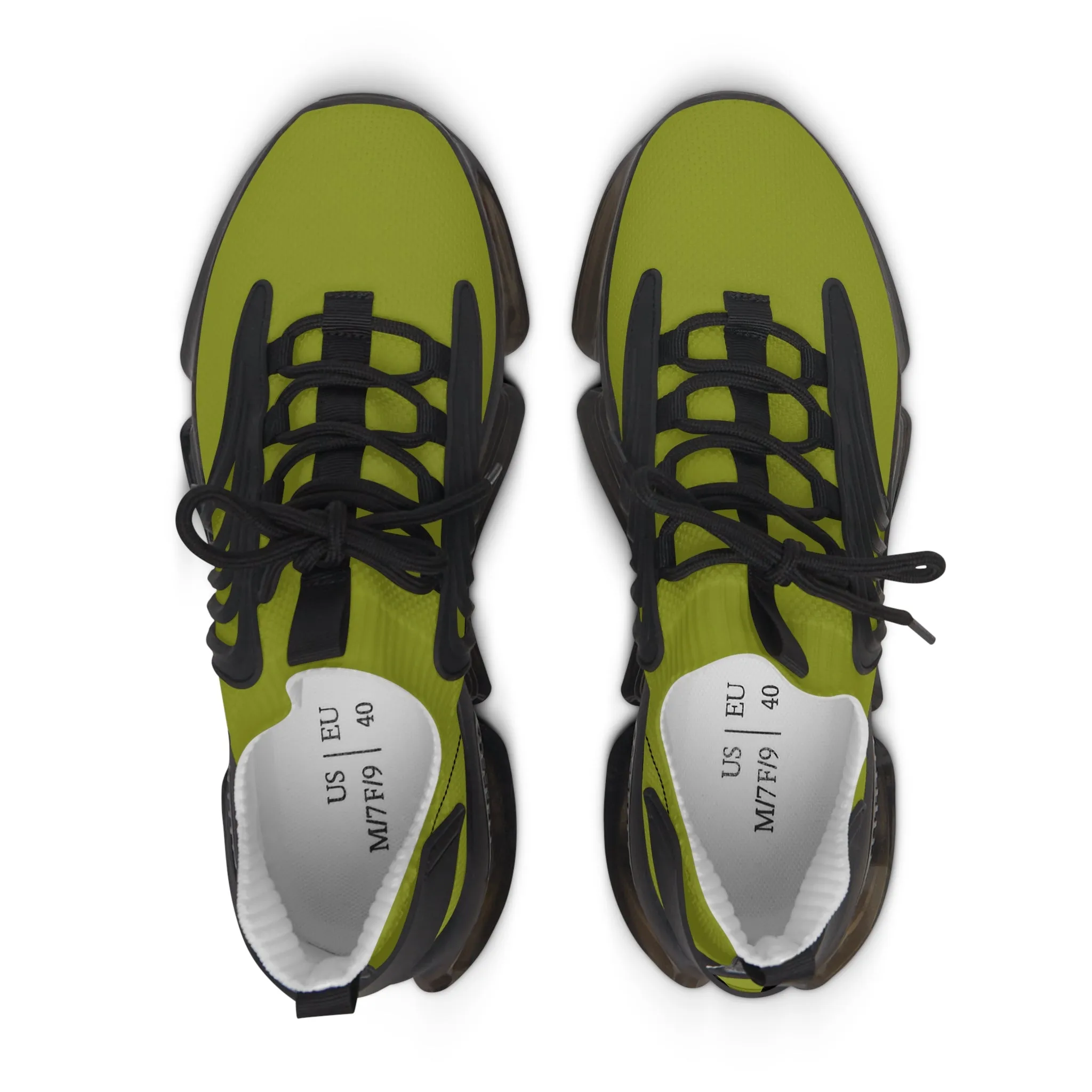 Lime Women's Mesh Sneakers