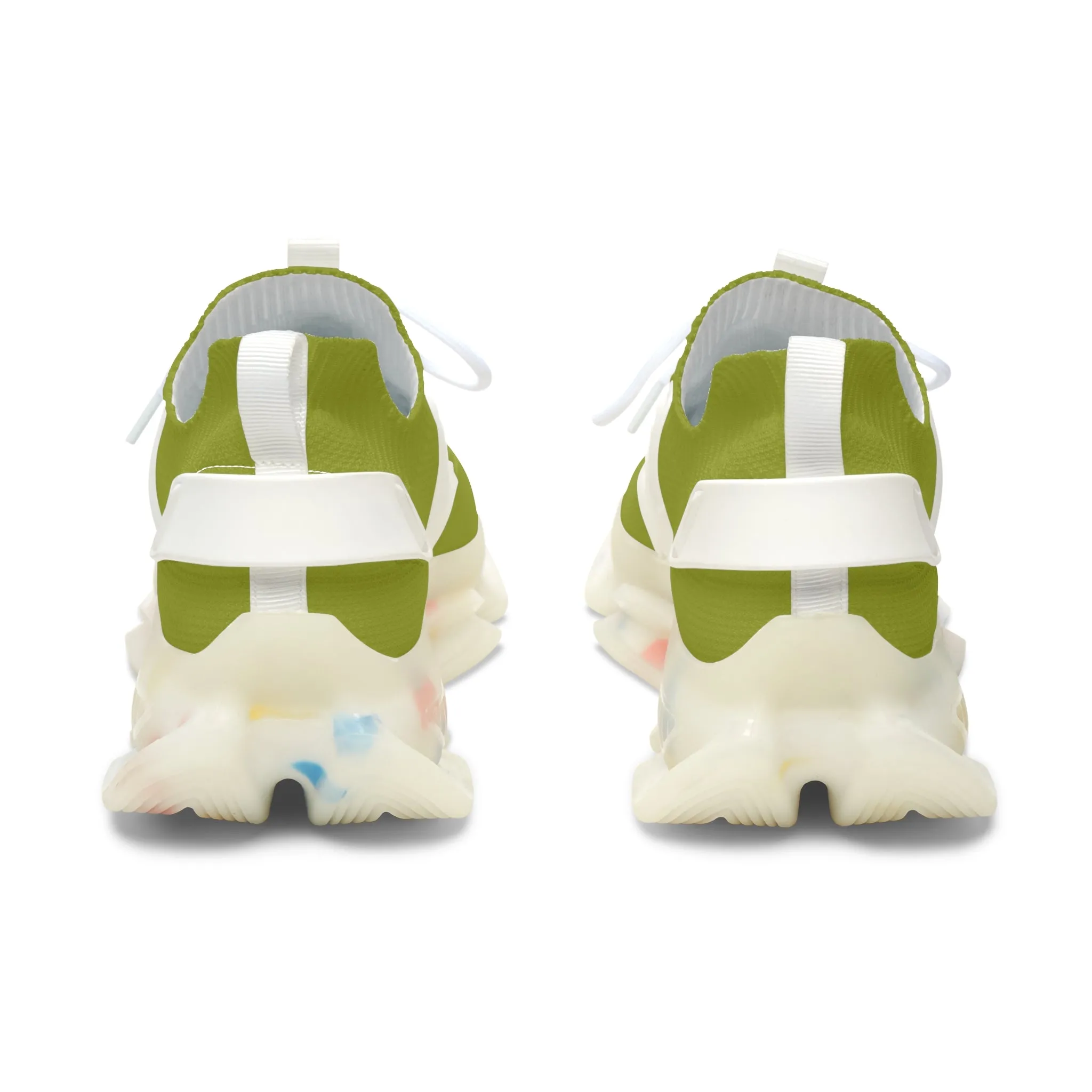 Lime Women's Mesh Sneakers