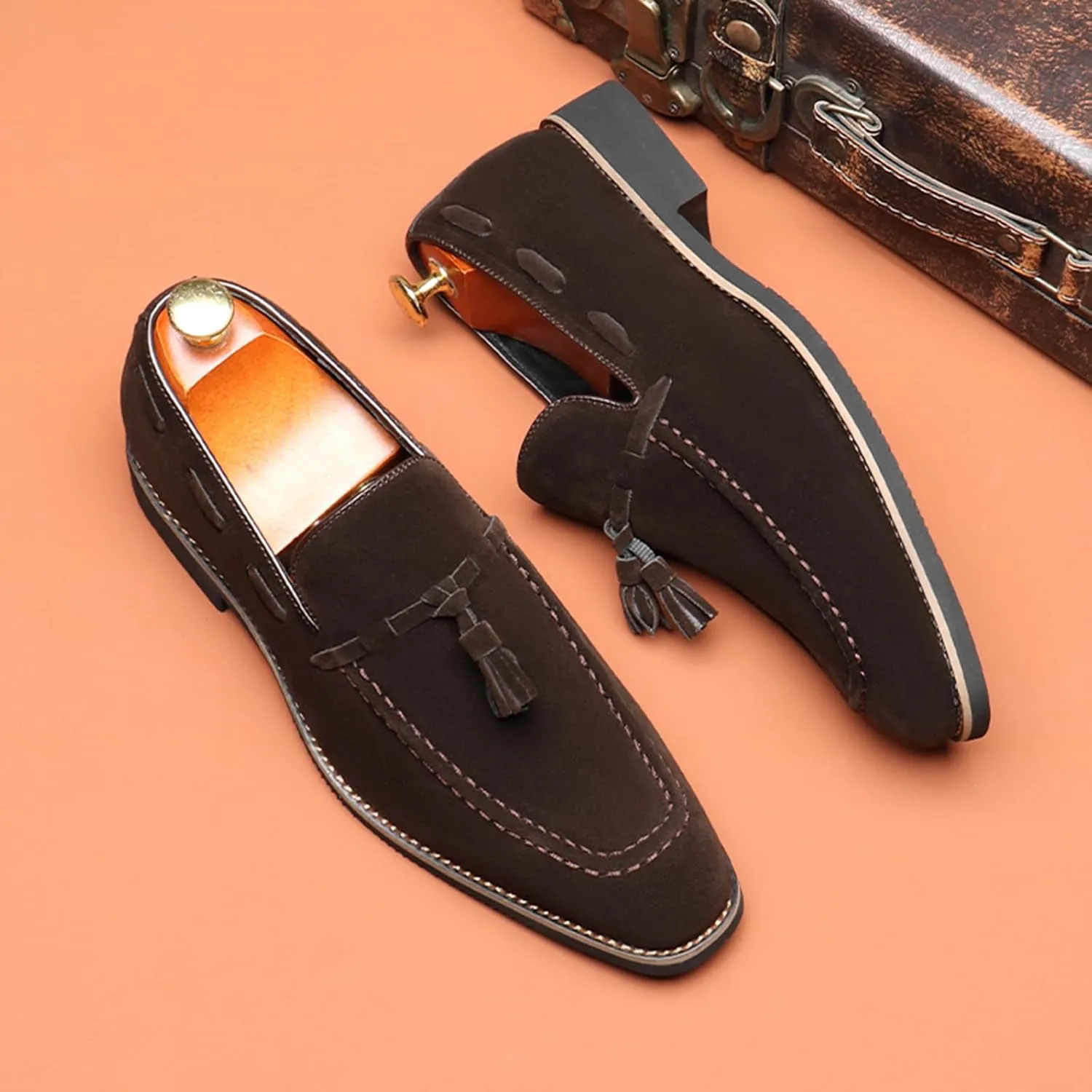 Loafers for Men Business Casual Shoes Comfortable & Lightweight Penny Loafers Slip on Work Flats