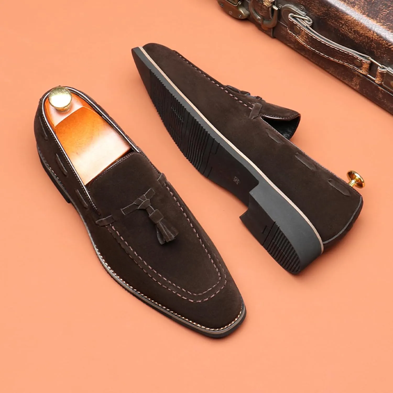 Loafers for Men Business Casual Shoes Comfortable & Lightweight Penny Loafers Slip on Work Flats
