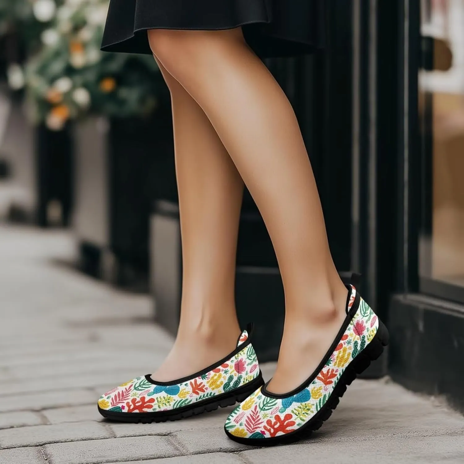 Loafers for Women Business Casual Shoes Comfortable & Lightweight Penny Loafers Slip On Work Flats
