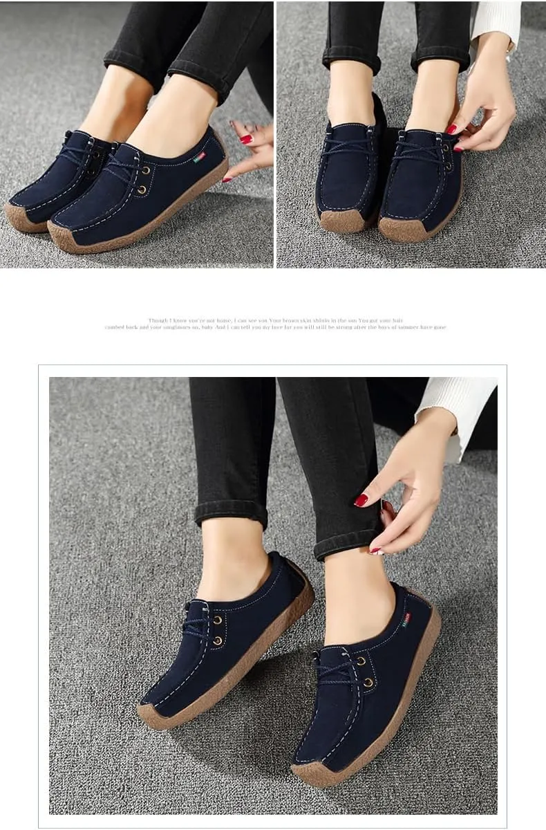 Loafers for Women Business Casual Shoes Comfortable & Lightweight Penny Loafers Slip On Work Flats