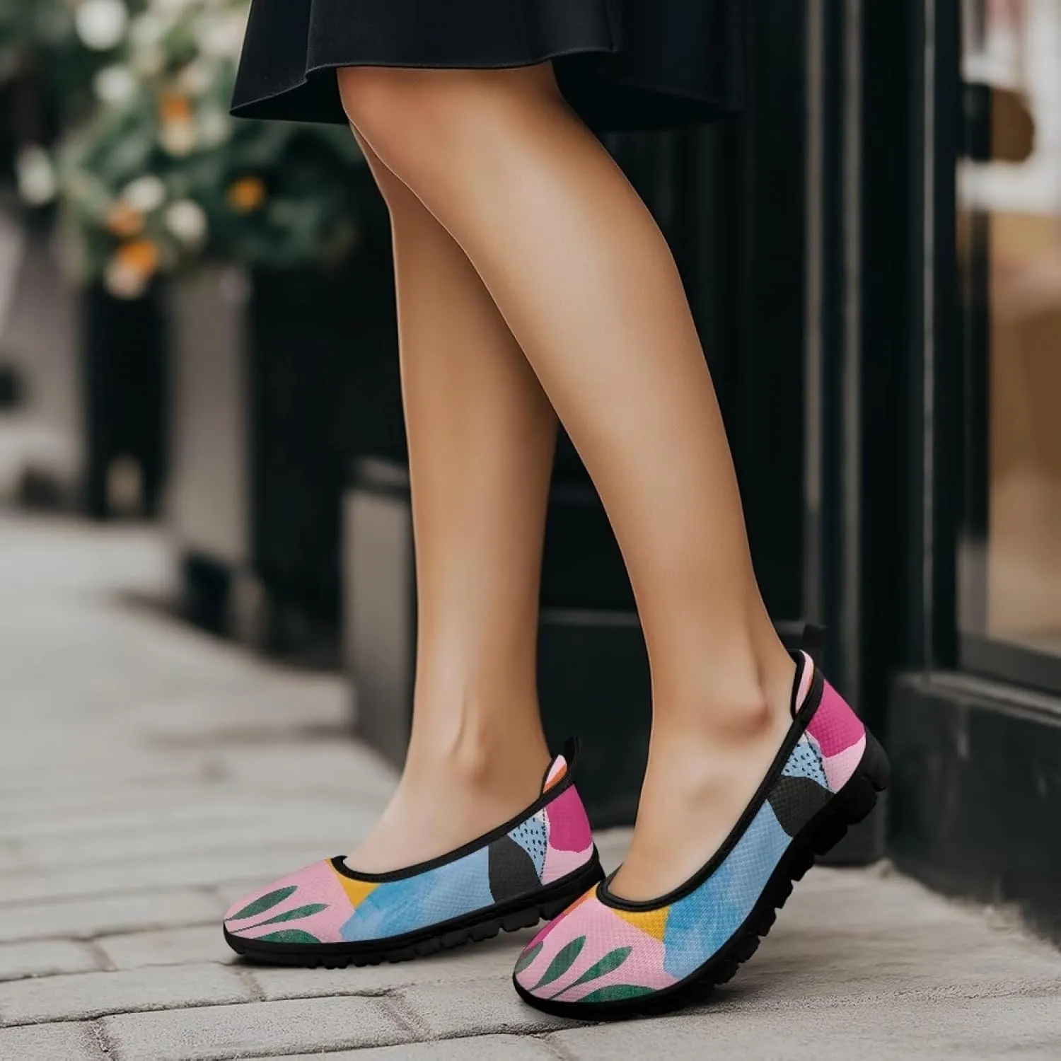 Loafers for Women Business Casual Shoes Comfortable & Lightweight Penny Loafers Slip On Work Flats