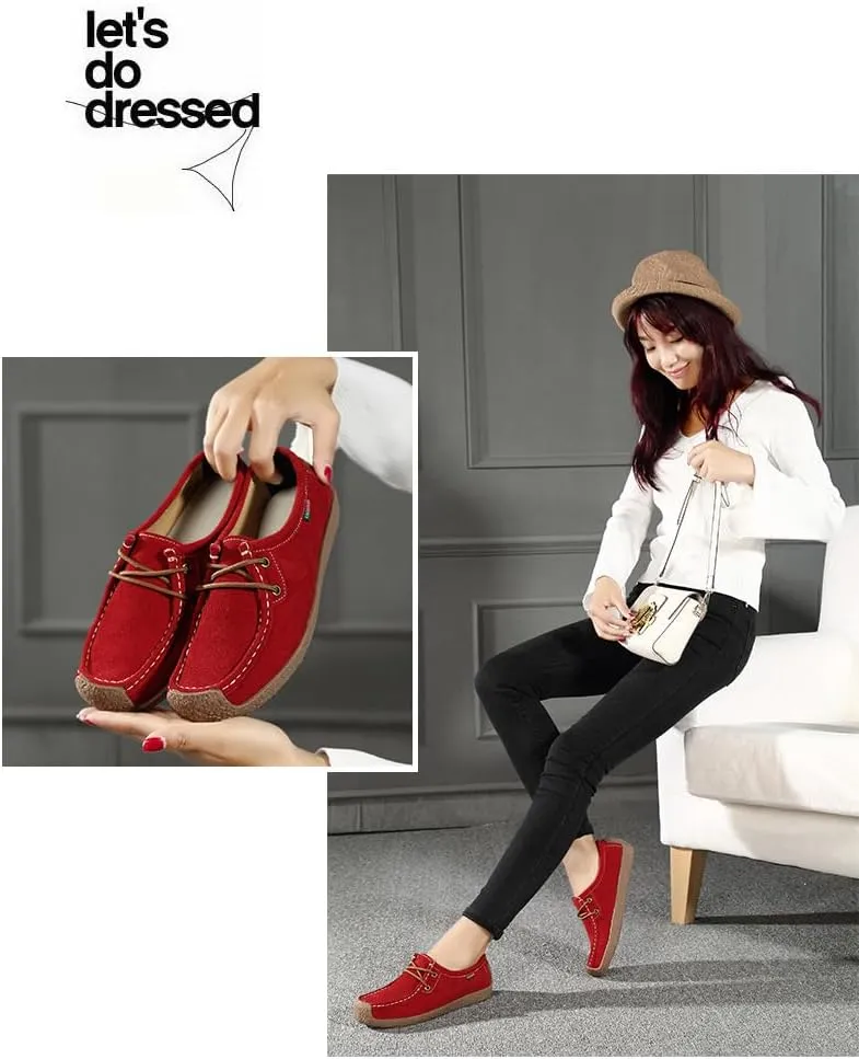 Loafers for Women Business Casual Shoes Comfortable & Lightweight Penny Loafers Slip On Work Flats