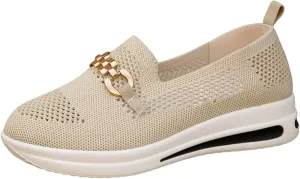 Loafers for Women Trendy Orthopedic Shoes Wide Sneakers Breathable Mesh Walking Shoes Lightweight Running Sneakers