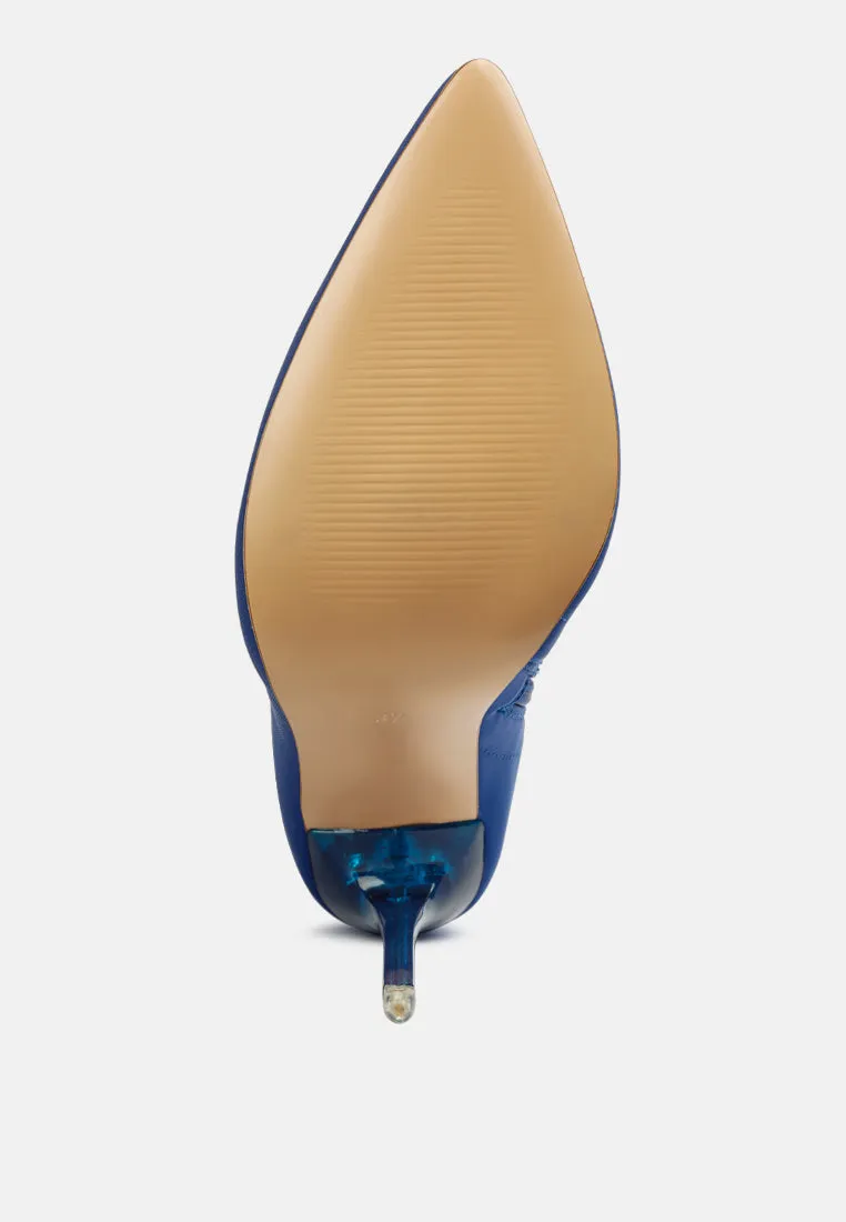 lolling long high heel boots