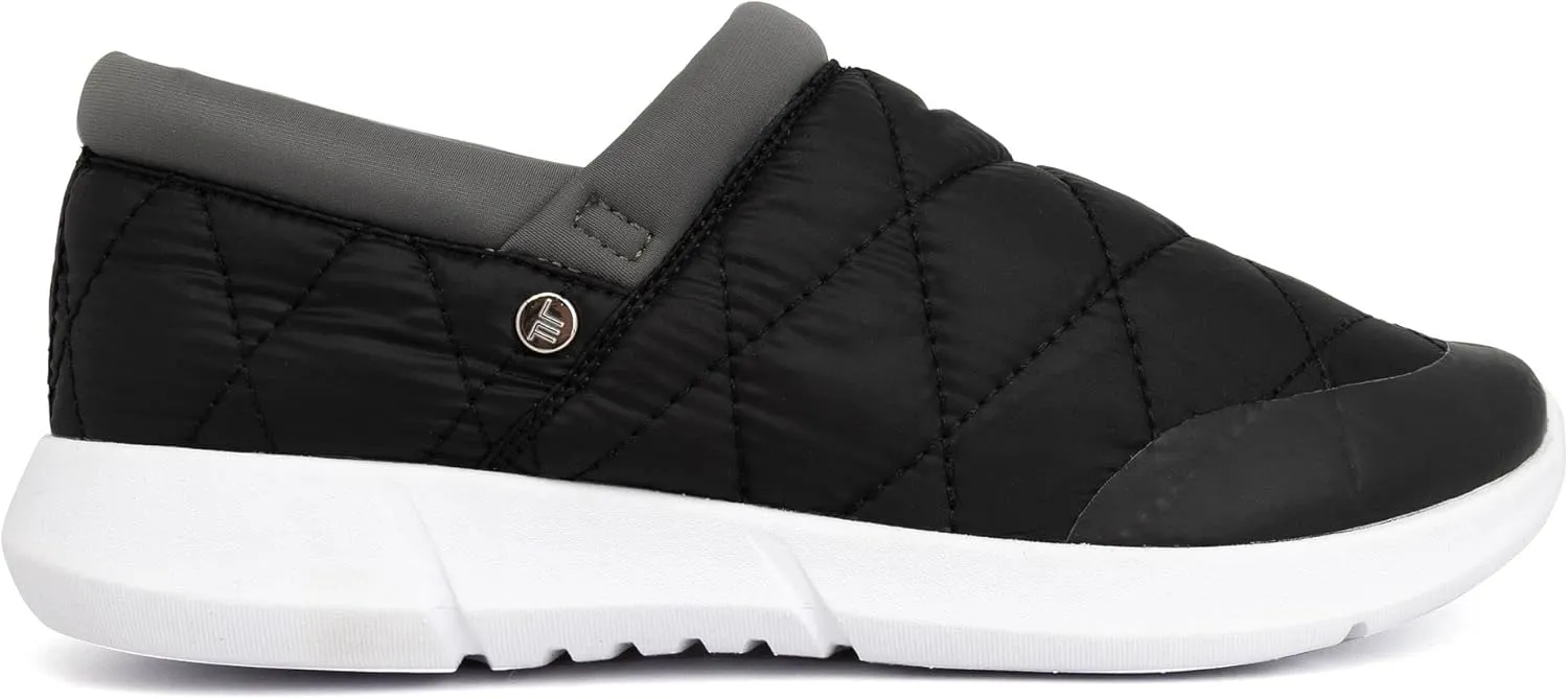 LONDON FOG Womens Kellie Slip-on Loafer Fashion Sneaker Comfort Casual Shoes