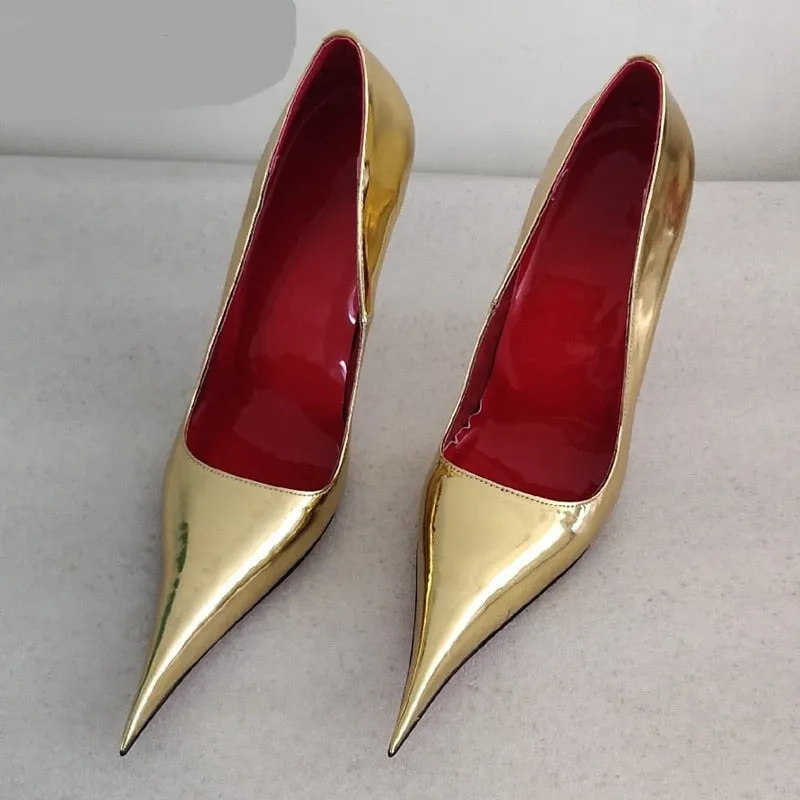 Long Pointed Toe Women' Stilettos Pump