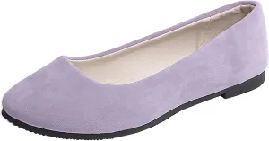 Low Top Slip On Ballet Flats for Women Comfortable Classic Dress Shoe Women's Business Casual Shoes Walking Flats