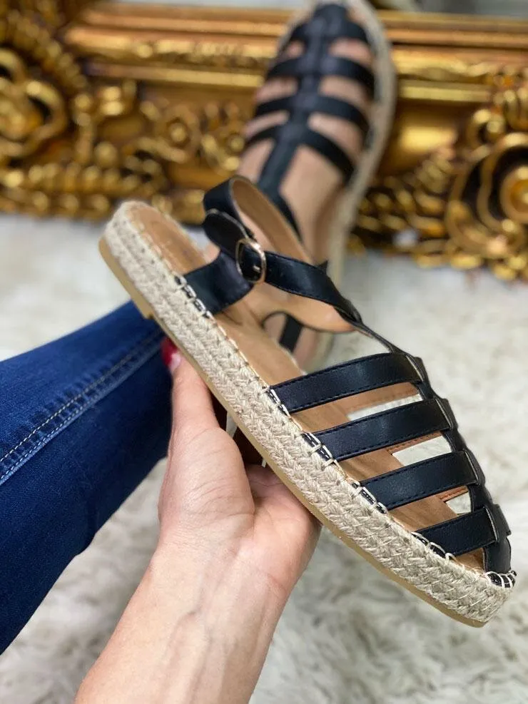 Lucin Espadrille Gladiator Strappy Sandals