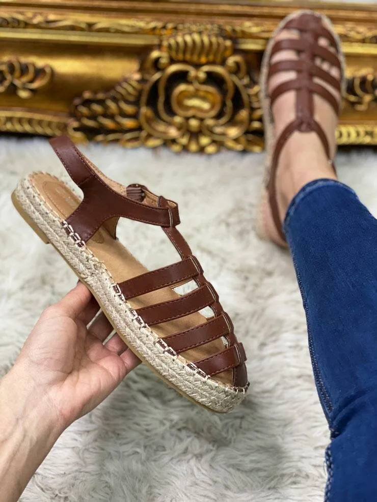 Lucin Espadrille Gladiator Strappy Sandals