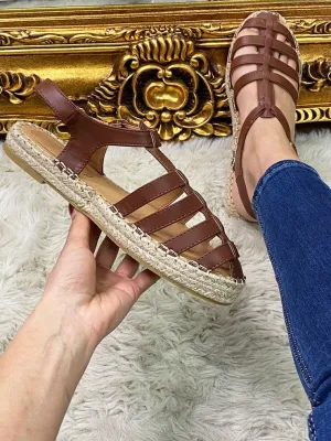Lucin Espadrille Gladiator Strappy Sandals