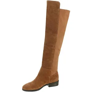 Lucky Brand Womens Calypso Suede Over-The-Knee Boots 6.5 M, Ginger Oiled Suede