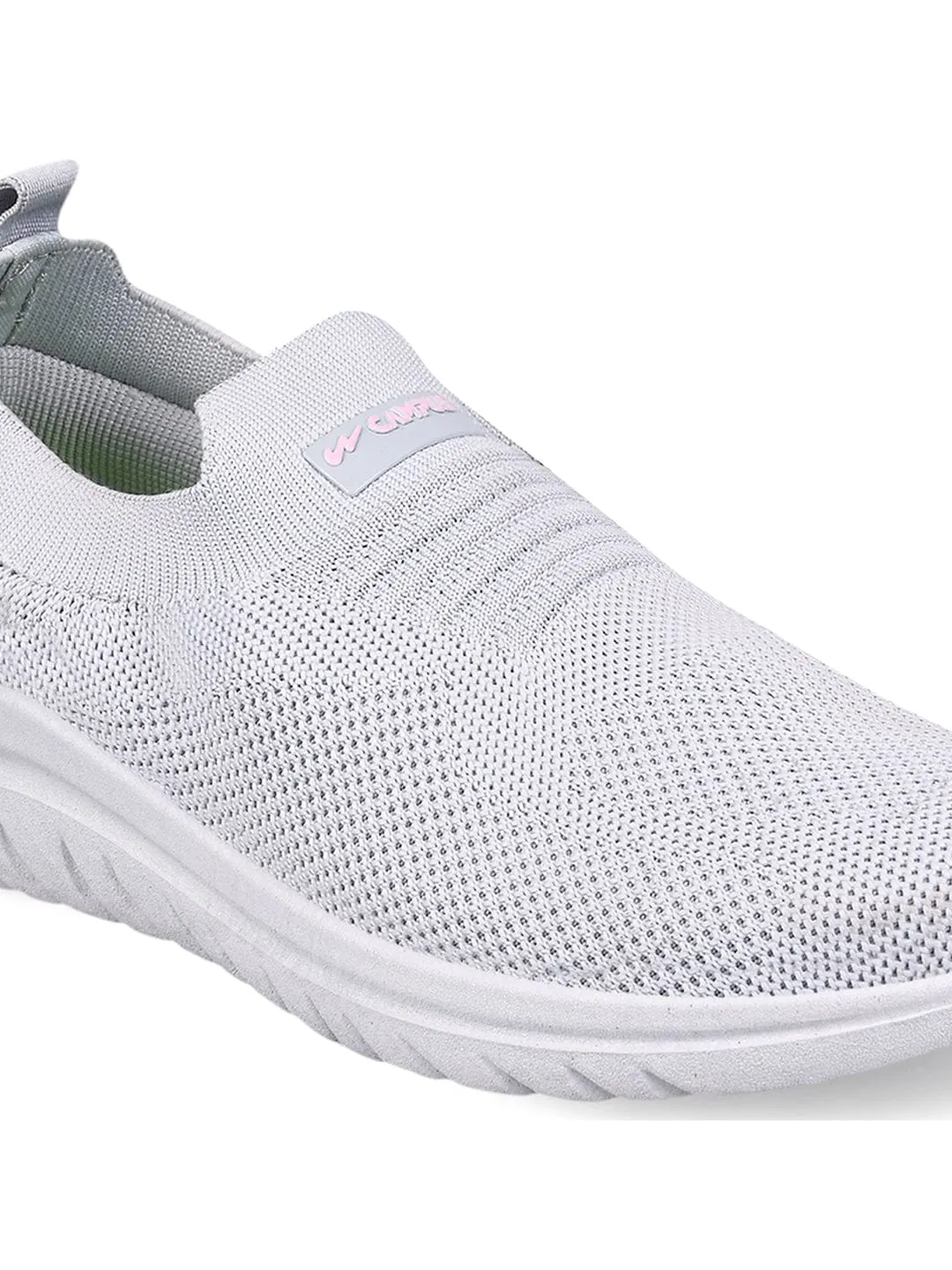 LW-103 Grey Women's Slip-ons