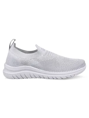 LW-103 Grey Women's Slip-ons