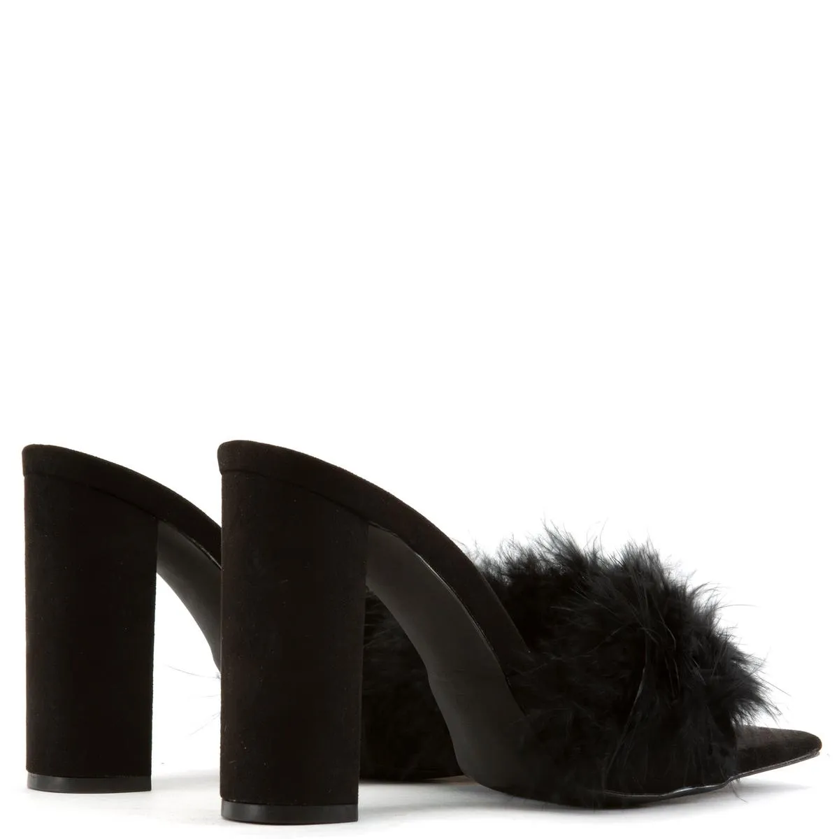 Mable-6 Square Toe High Heels