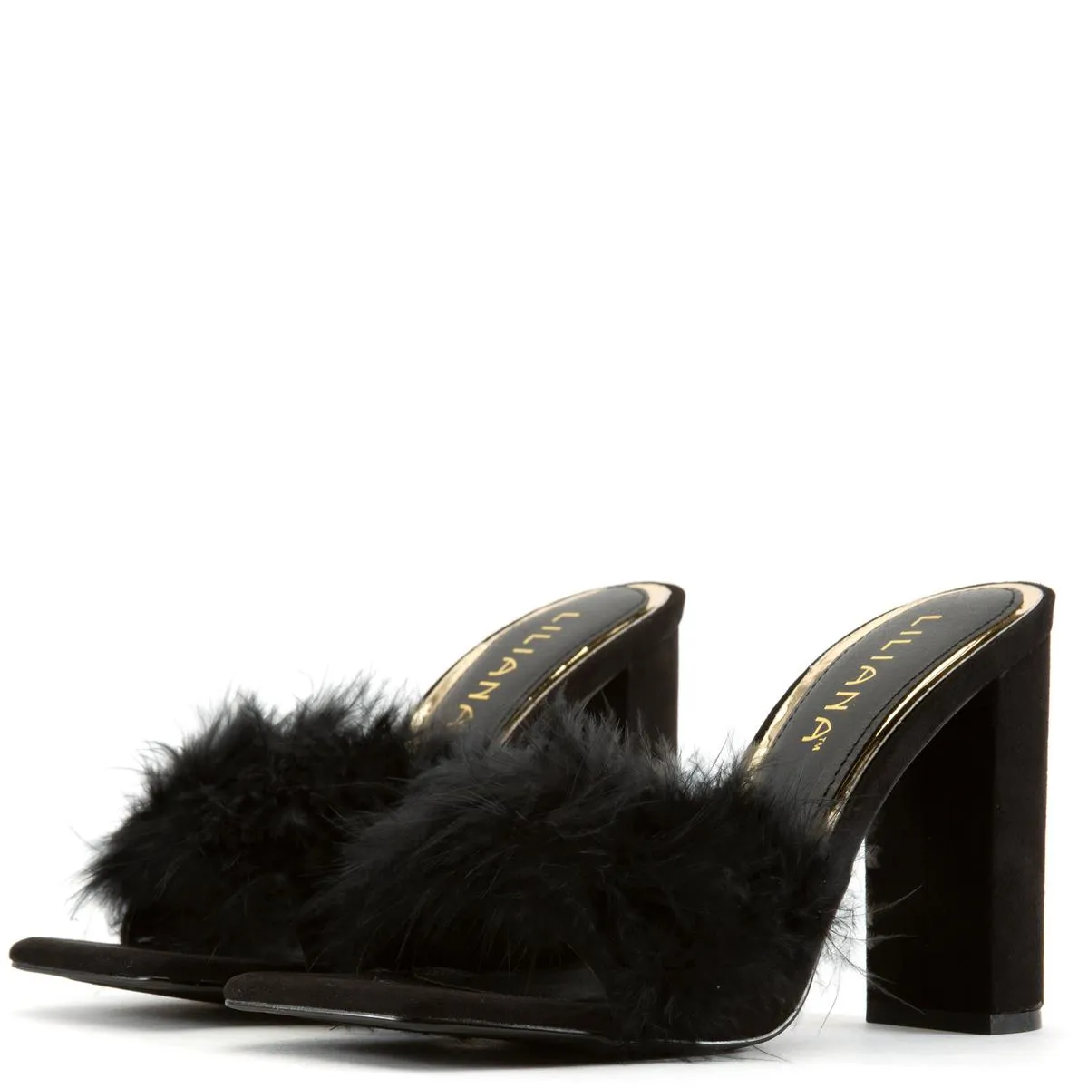 Mable-6 Square Toe High Heels