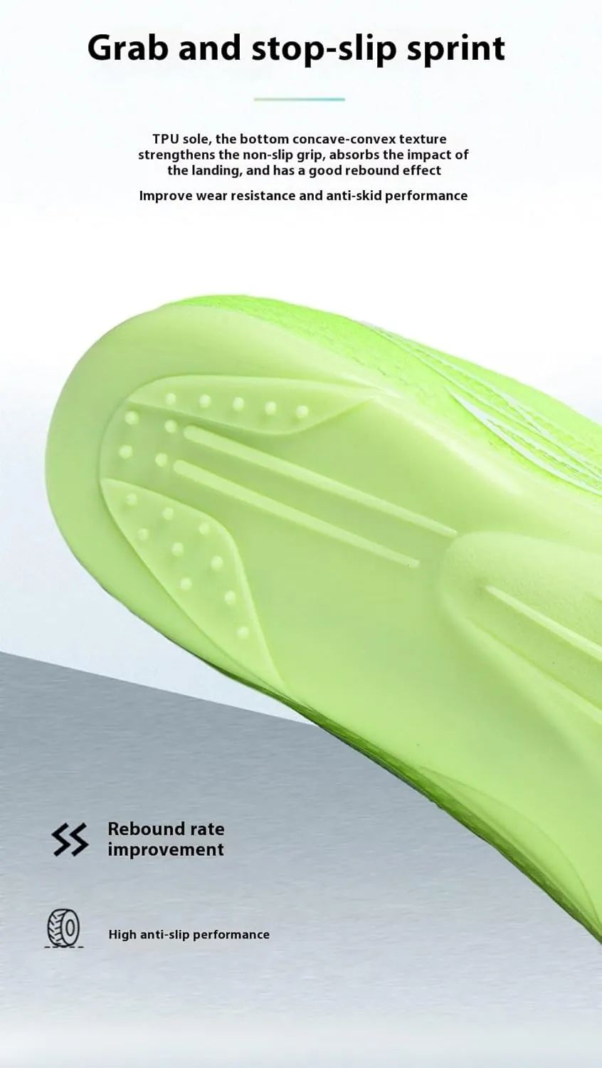 Men's & Women's Track & Field Shoes - High-Performance Mesh-Breathable Racing, Running, & Jumping Spikes for All Ages