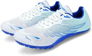 Men's & Women's Track & Field Shoes - High-Performance Mesh-Breathable Racing, Running, & Jumping Spikes for All Ages