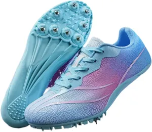 Men's & Women's Track & Field Shoes - High-Performance Mesh-Breathable Racing, Running, & Jumping Spikes for All Ages