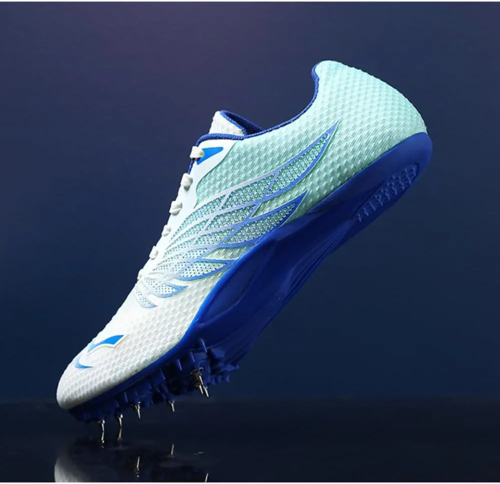 Men's & Women's Track & Field Shoes - High-Performance Mesh-Breathable Racing, Running, & Jumping Spikes for All Ages