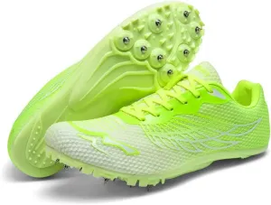 Men's & Women's Track & Field Shoes - High-Performance Mesh-Breathable Racing, Running, & Jumping Spikes for All Ages