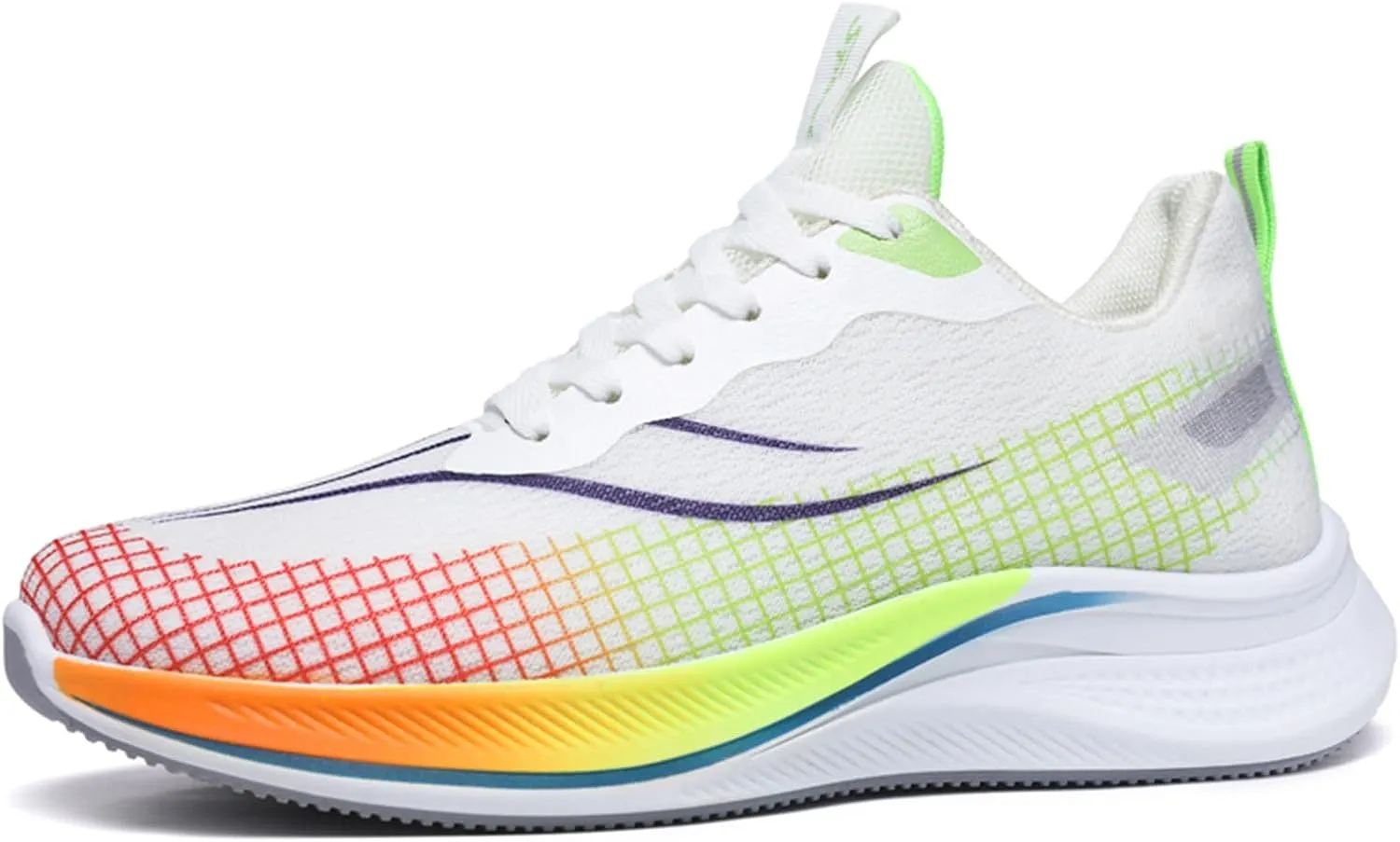 Men's Athletic Running Shoes Lightweight Mesh Walking Shoes Workout Trail Sneakers Outdoor Jogging Shoes for Men