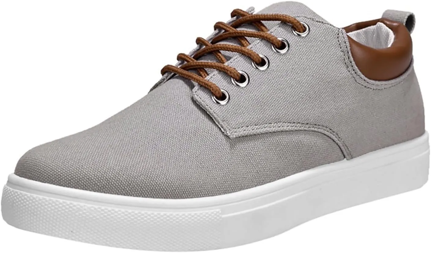 Men's Casual Dress Sneakers Men's Sneakers Brown Dress Shoes for Men Comfortable & Lightweight Women Loafers Shoes for Work High Top Sneakers for Women