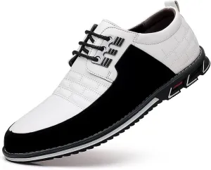 Mens Dress Shoes Fashion Business Casual Shoes Flats Sneakers Lace-up Formal Walking Shoes Wedding Shoes for Male