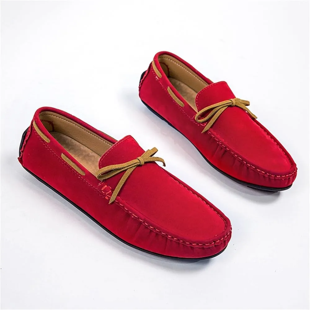 Men's Fashion Slip-On Loafers Leather Formal Wear Casual Walking Driving Shoes Business Casual Shoes