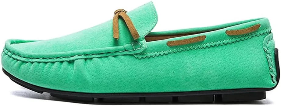 Men's Fashion Slip-On Loafers Leather Formal Wear Casual Walking Driving Shoes Business Casual Shoes