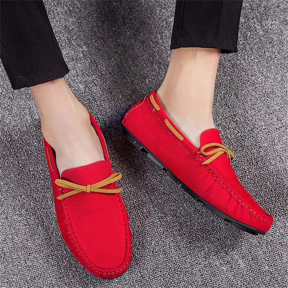Men's Fashion Slip-On Loafers Leather Formal Wear Casual Walking Driving Shoes Business Casual Shoes