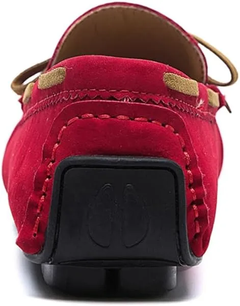 Men's Fashion Slip-On Loafers Leather Formal Wear Casual Walking Driving Shoes Business Casual Shoes