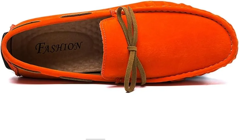 Men's Fashion Slip-On Loafers Leather Formal Wear Casual Walking Driving Shoes Business Casual Shoes