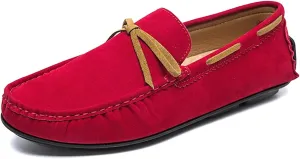 Men's Fashion Slip-On Loafers Leather Formal Wear Casual Walking Driving Shoes Business Casual Shoes