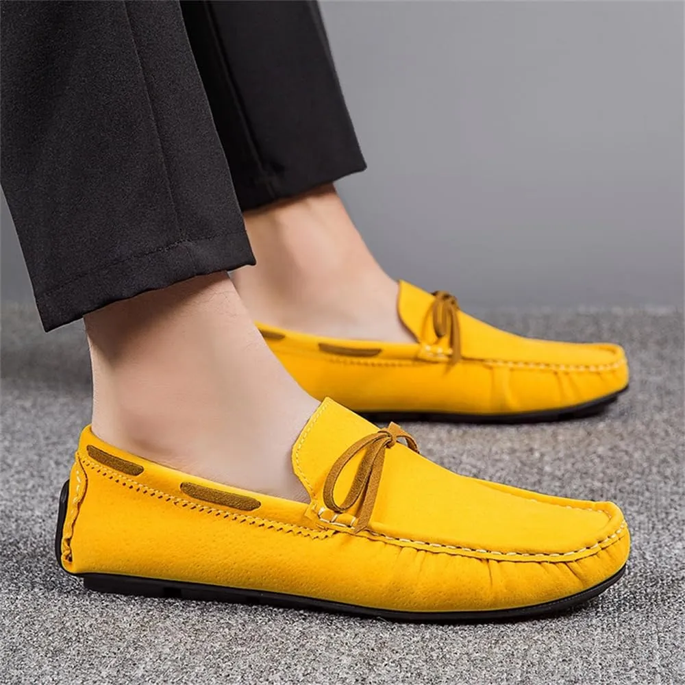 Men's Fashion Slip-On Loafers Leather Formal Wear Casual Walking Driving Shoes Business Casual Shoes